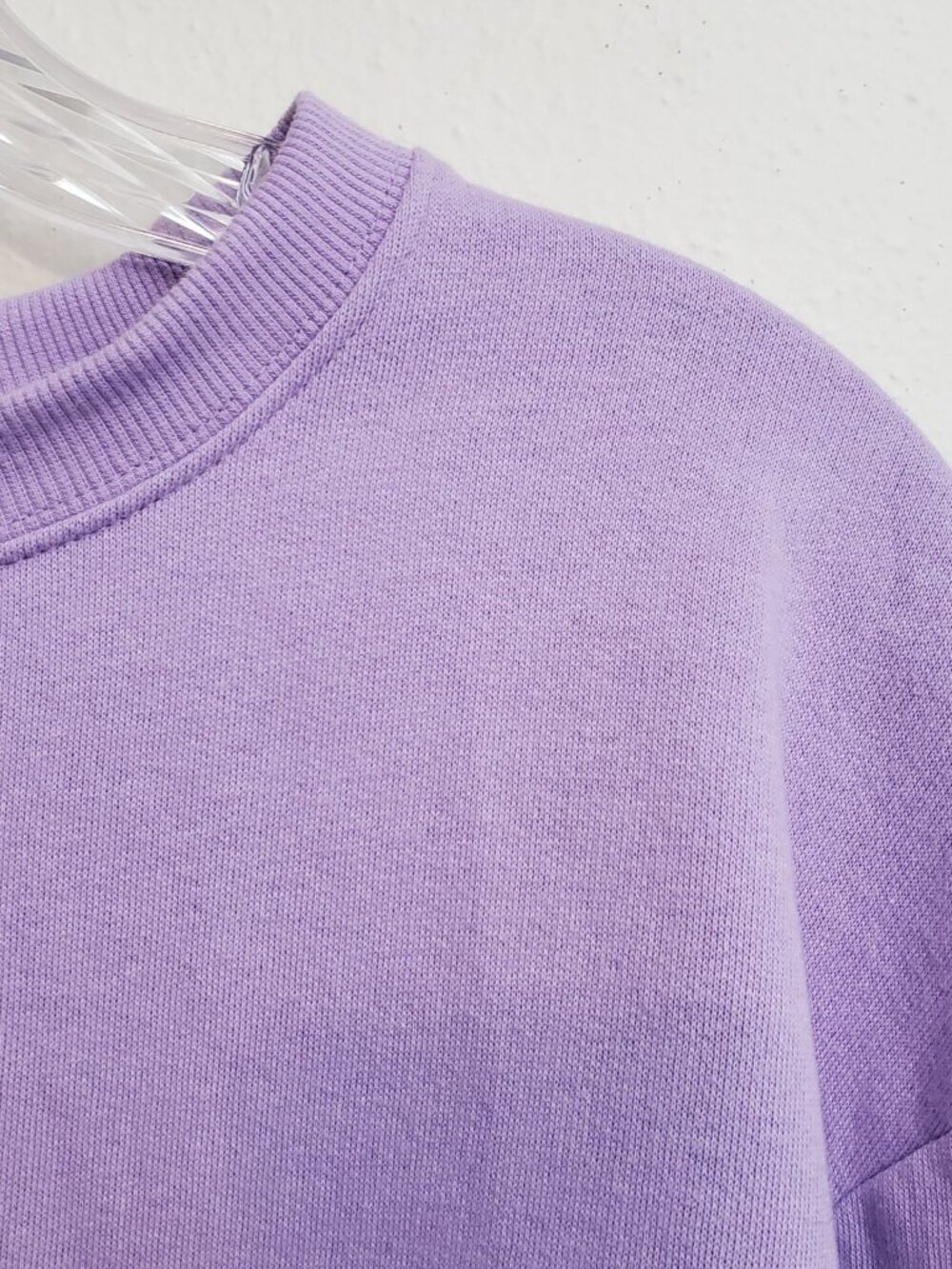 Cotopaxi women's Organic Do Good Crew sweatshirt in light purple - Picture 2 of 10